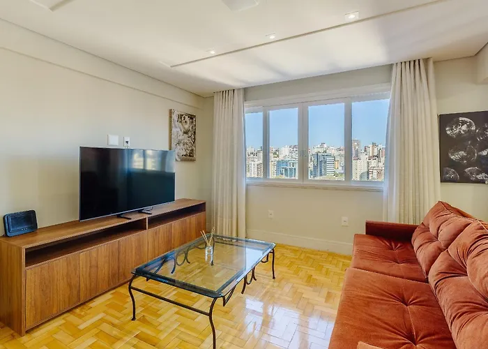Apartamento Apto 1 Dorm., Amplo E Todo Equipado, Perto Do Parcão *